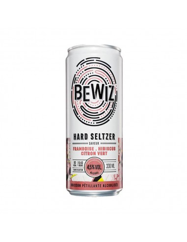 Bewiz - Framboise - Hibiscus - Citron Vert - Hard Seltzer