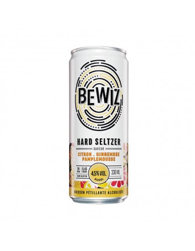 Bewiz - Citron - Gingembre - Pamlemousse - Hard Seltzer